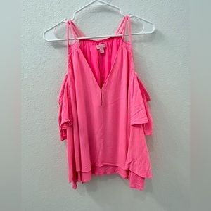 🛑SOLD🛑 Lilly Pulitzer Bellamie Off The Shoulder Blouse (medium)